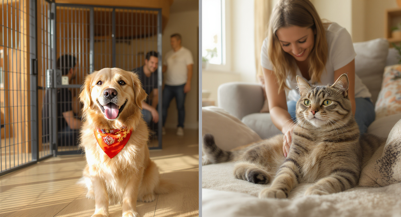 Tips for choosing between pet boarding and pet sitting for your dog or cat