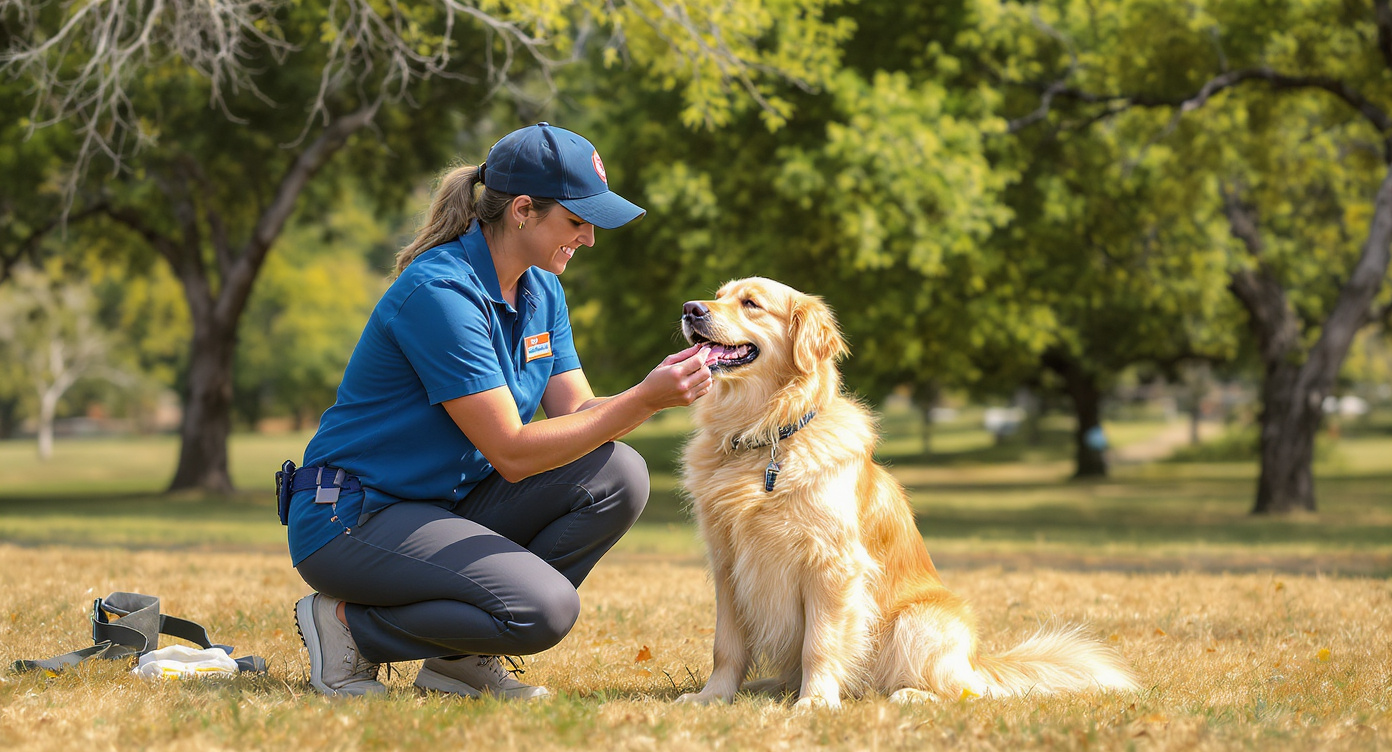 Dog training class in Austin TX with professional trainer — HeiBob