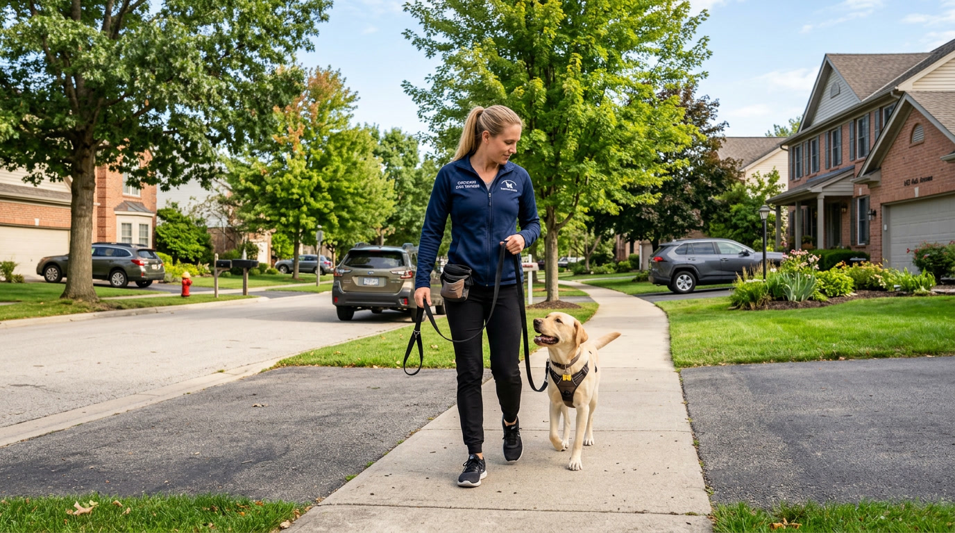 Private dog training session Austin TX 2026 — HeiBob