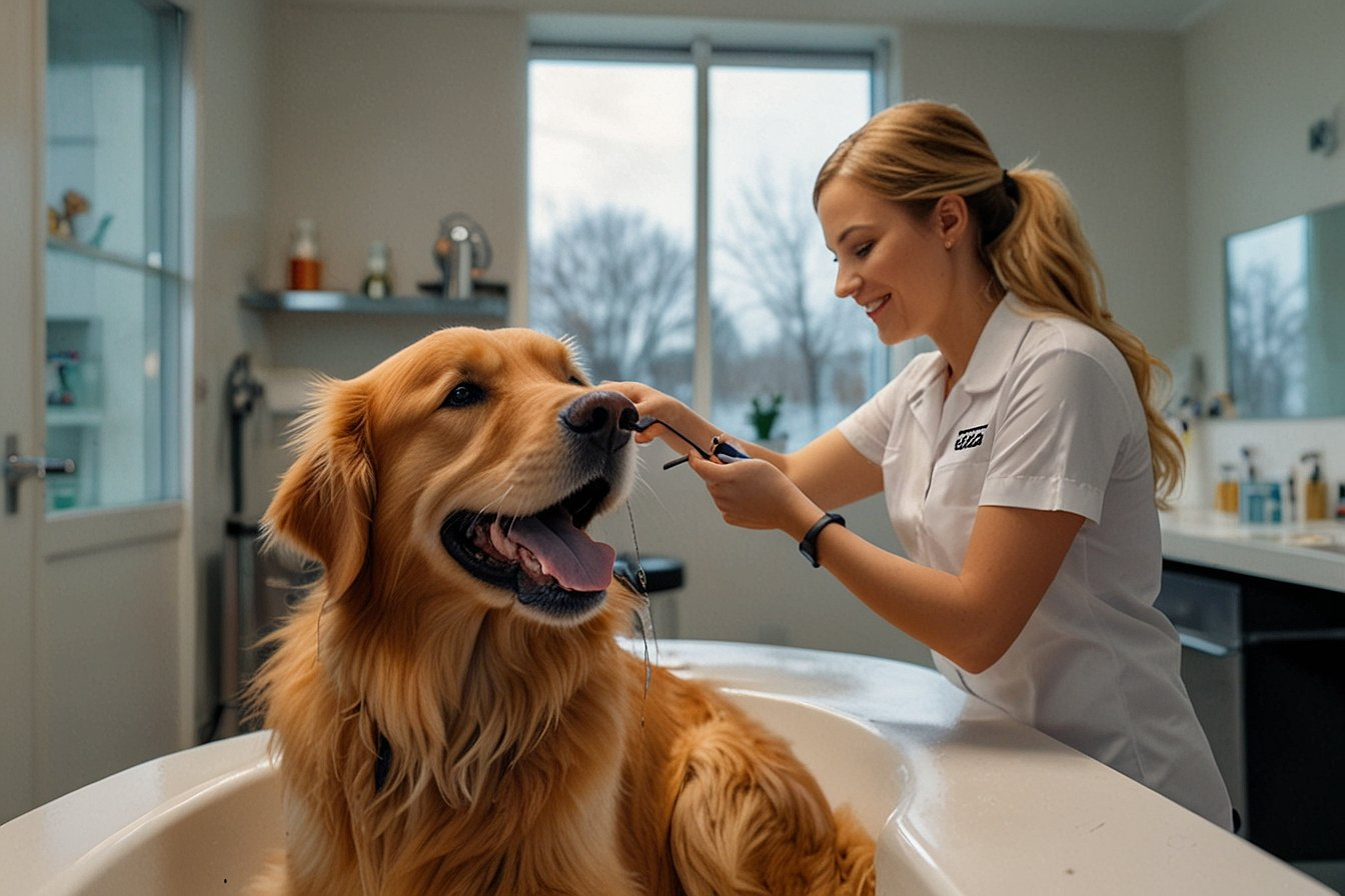 Dog grooming salon in Kansas City MO — HeiBob