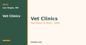 Best Veterinary Clinics in Las Vegas, NV (2026): Top Vets, Costs & What to Expect